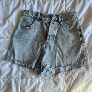 Light Blue Zara Shorts